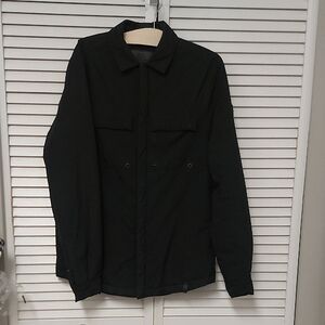 RUDSAK Men's Black Thermal Shirt Jacket